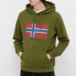 Felpa Con Cappuccio Napapijri Birol 7 Felpa Con Cappuccio Napapijri Birol -Napapijri napapijri flag sweatshirt birol np0a4f9q g2c v3
