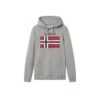 Sweatshirt Napapijri Con Cappuccio Bellyn H 1 Sweatshirt Napapijri Con Cappuccio Bellyn H -Napapijri napapijri np0a4ezs mediumgreymelange 1