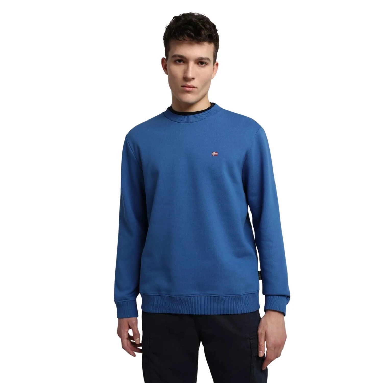 Felpa Con Cappuccio E Collo Rotondo Napapijri Balis Crew 1 3 Felpa Con Cappuccio E Collo Rotondo Napapijri Balis Crew 1