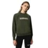 Felpa Da Donna Napapijri Bebel -Napapijri napapijri np0a4fsb ge4 vert militaire 1