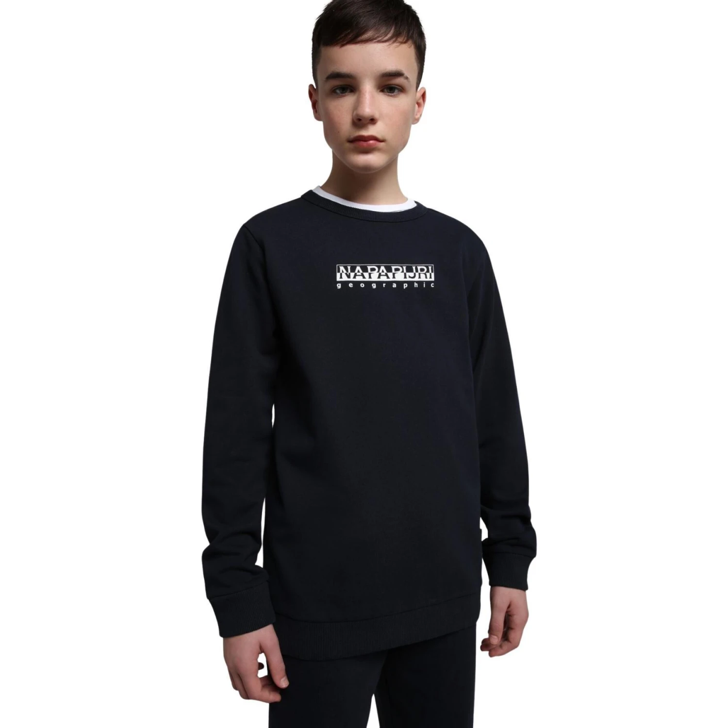 Felpa Girocollo Per Bambini Napapijri K B-Box 1 4 Felpa Girocollo Per Bambini Napapijri K B-Box 1 - immagine 2