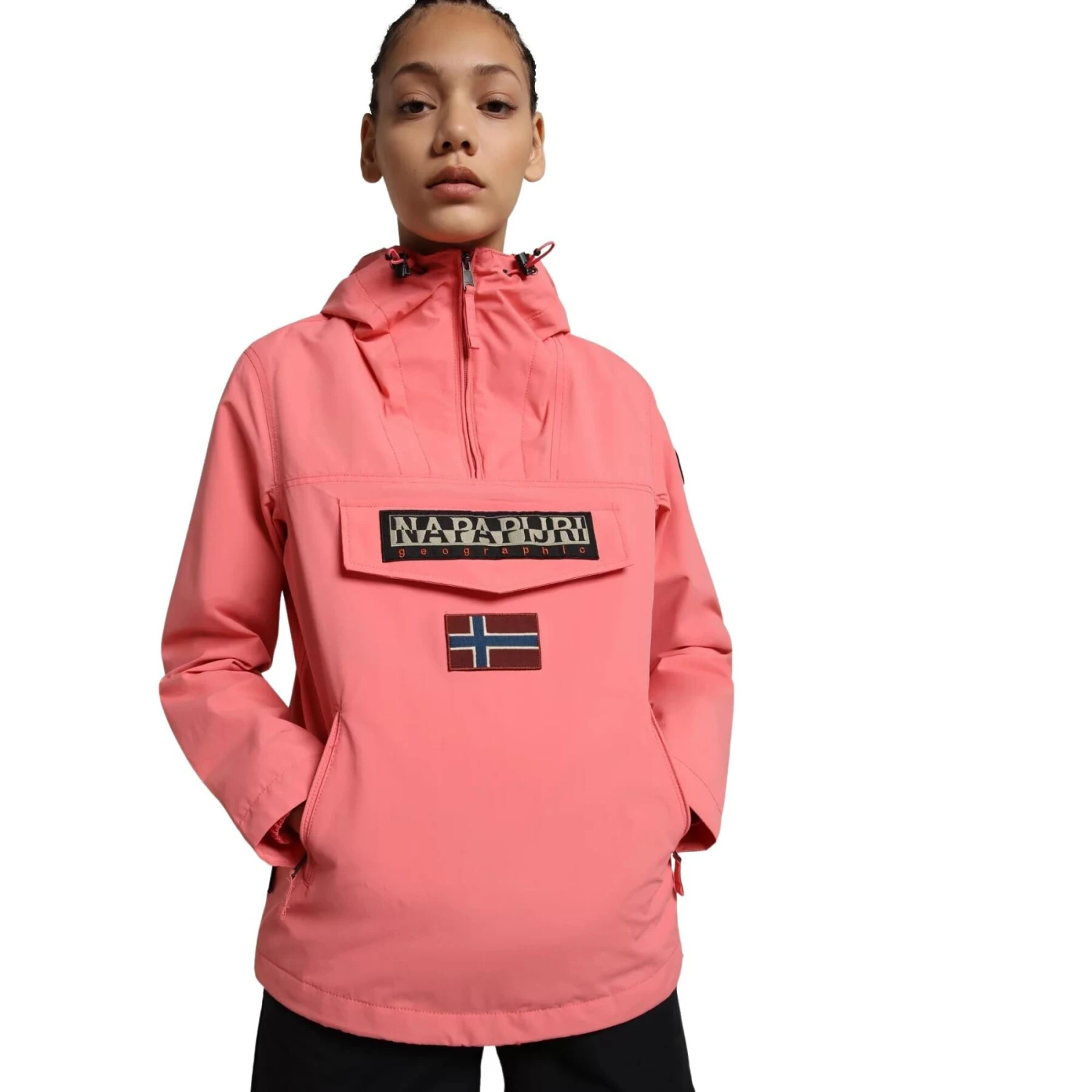 Giacca Impermeabile Con Cappuccio Da Donna Napapijri Rainforest S-W PKT 3 3 Giacca Impermeabile Con Cappuccio Da Donna Napapijri Rainforest S-W PKT 3