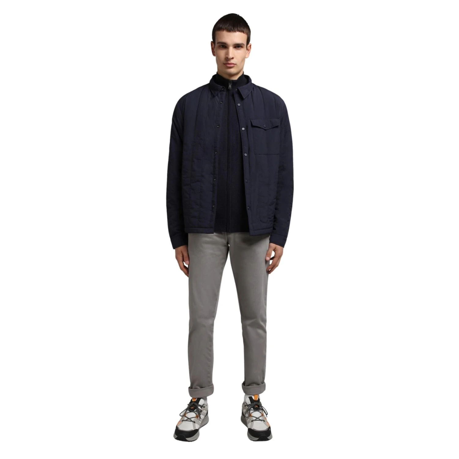 Maglione Con Zip Integrale Napapijri Decatur 2 4 Maglione Con Zip Integrale Napapijri Decatur 2 - immagine 2