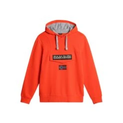 Felpa Con Cappuccio Bordeaux Napapijri