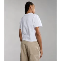 Maglietta Da Donna Napapijri Box -Napapijri napapijri np0a4gdg 002 4