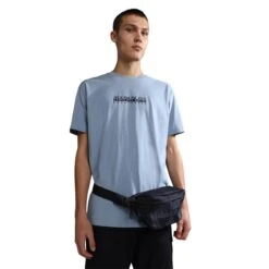 Maglietta Napapijri Box -Napapijri napapijri np0a4gdr b2b 0