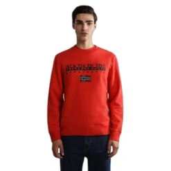 Felpa Con Cappuccio E Collo Rotondo Napapijri B-Ayas 1 10 Felpa Con Cappuccio E Collo Rotondo Napapijri B-Ayas 1 -Napapijri napapijri np0a4gj9 rr9 2