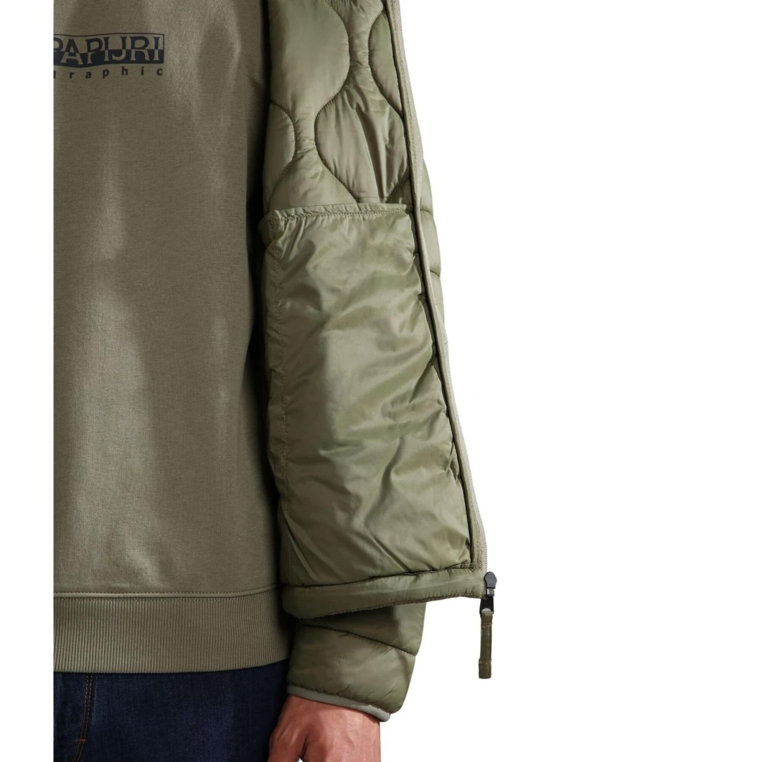 Giacca Con Cappuccio Con Zip Integrale Napapijri A-Morgex 9 Giacca Con Cappuccio Con Zip Integrale Napapijri A-Morgex - immagine 7