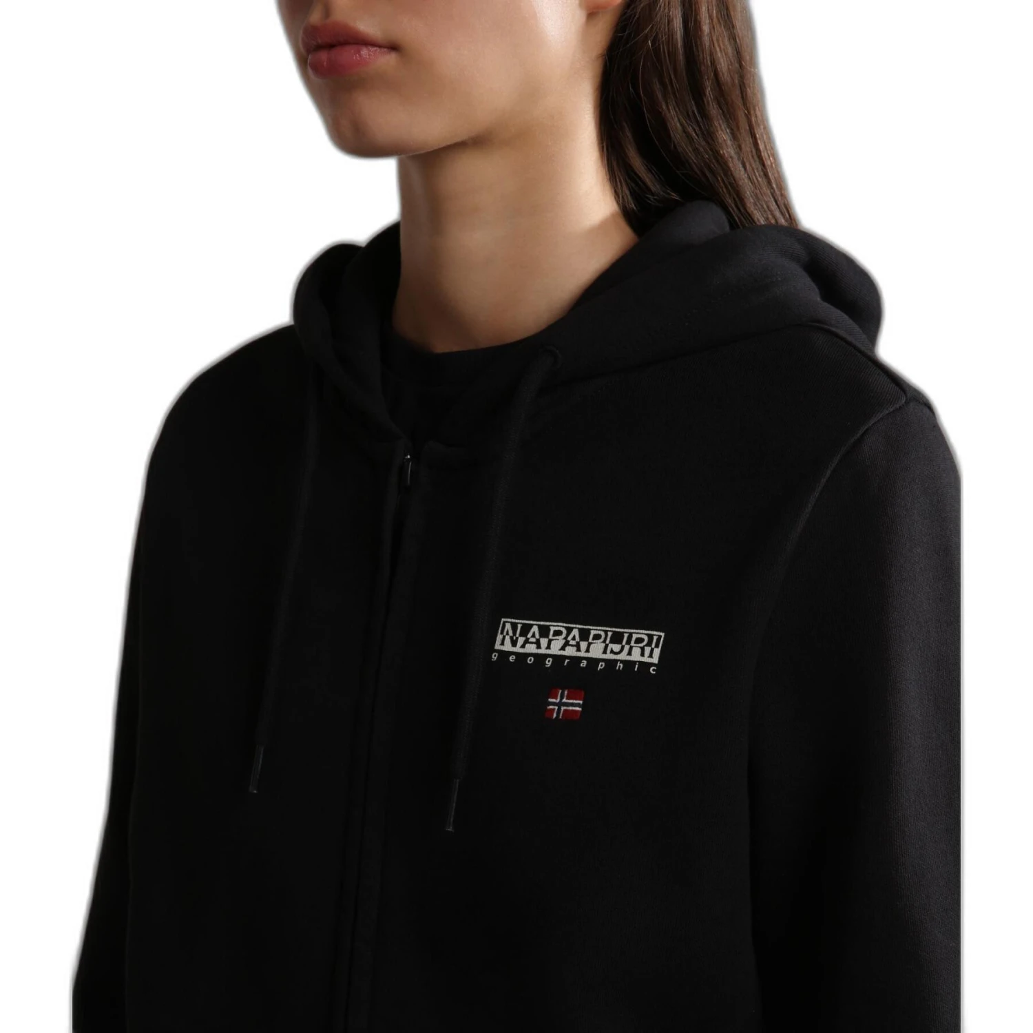 Felpa Con Cappuccio Da Donna Con Zip Integrale Napapijri B-Ayas 8 Felpa Con Cappuccio Da Donna Con Zip Integrale Napapijri B-Ayas - immagine 6