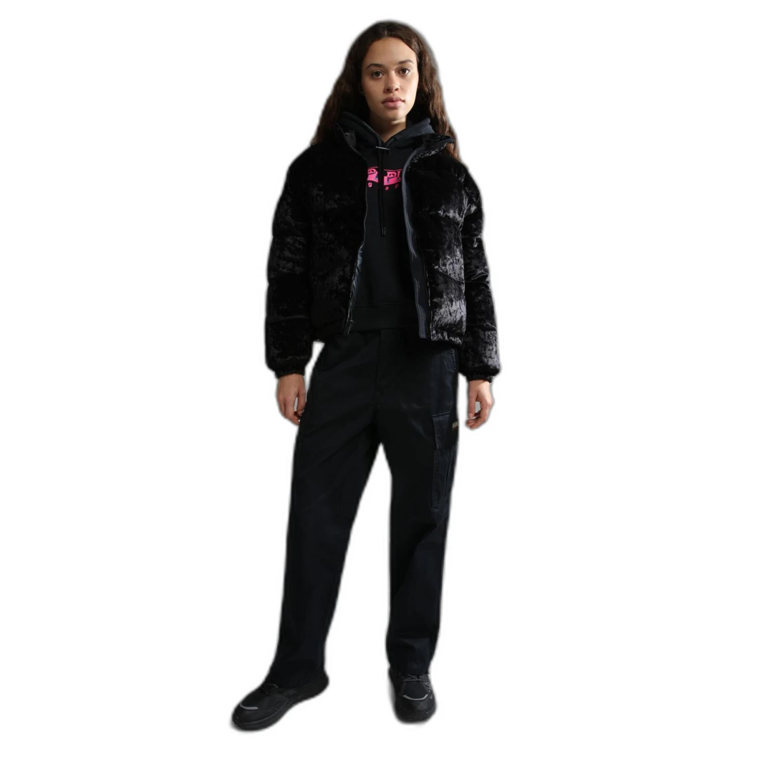 Sweatshirt Felpa Con Cappuccio Da Donna Napapijri B-Rope 6 Sweatshirt Felpa Con Cappuccio Da Donna Napapijri B-Rope - immagine 4