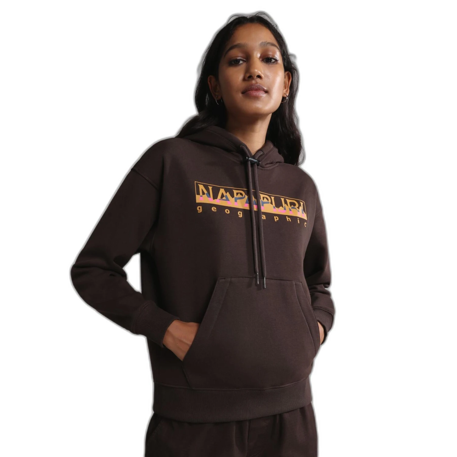 Sweatshirt Felpa Con Cappuccio Da Donna Napapijri B-Rope 5 Sweatshirt Felpa Con Cappuccio Da Donna Napapijri B-Rope - immagine 3