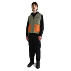 Sweatshirt Felpa Con Cappuccio E Mezza Zip Napapijri B-Course -Napapijri napapijri np0a4glx 041 3