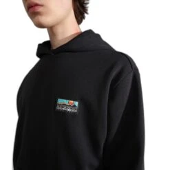 Sweatshirt Felpa Con Cappuccio E Mezza Zip Napapijri B-Course -Napapijri napapijri np0a4glx 041 6