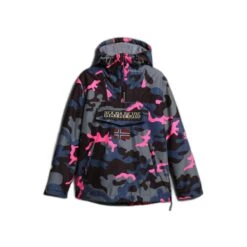 Giacca Impermeabile Stampata Da Donna Napapijri Rainforest