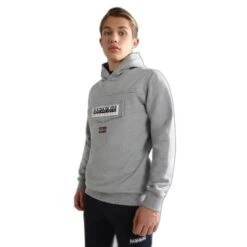 Sweatshirt Felpa Invernale Con Cappuccio Per Bambini Napapijri Burgee PT -Napapijri napapijri np0a4gmm 160 2