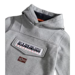 Sweatshirt Felpa Invernale Con Cappuccio Per Bambini Napapijri Burgee PT -Napapijri napapijri np0a4gmm 160 7