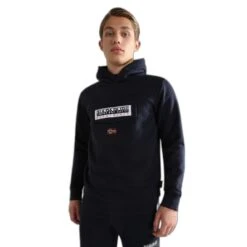 Sweatshirt Felpa Invernale Con Cappuccio Per Bambini Napapijri Burgee -Napapijri napapijri np0a4gmm 176 2