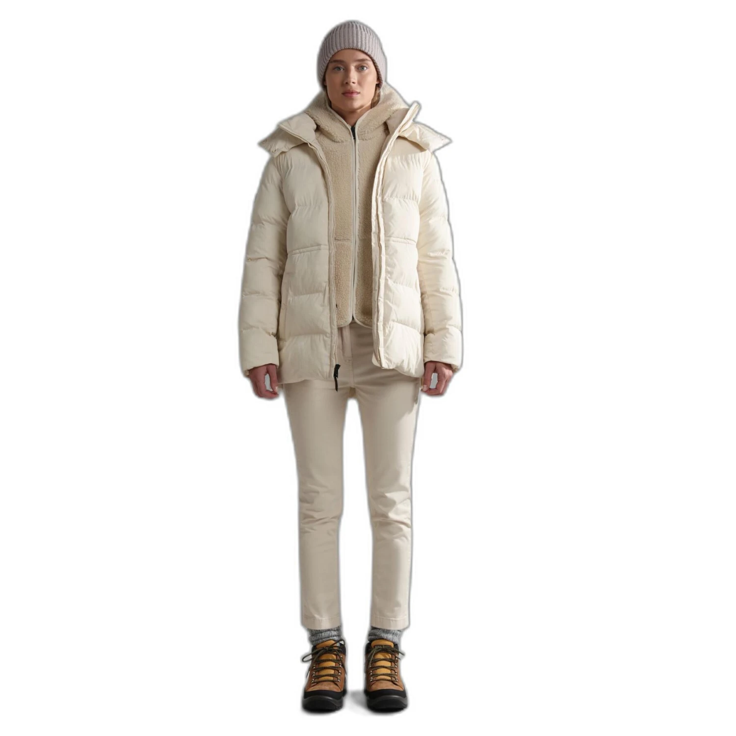 Pile Con Cappuccio Da Donna Napapijri Yupik 6 Pile Con Cappuccio Da Donna Napapijri Yupik - immagine 4