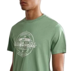 Maglietta Napapijri S-Gjora -Napapijri napapijri np0a4gqn gg9 5