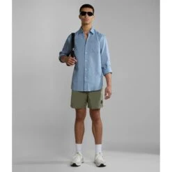 Camicia Napapijri Creton -Napapijri napapijri np0a4h1c b2b 3