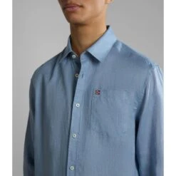 Camicia Napapijri Creton -Napapijri napapijri np0a4h1c b2b 5