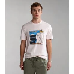 Maglietta Napapijri Sangay -Napapijri napapijri np0a4h2d p85 03